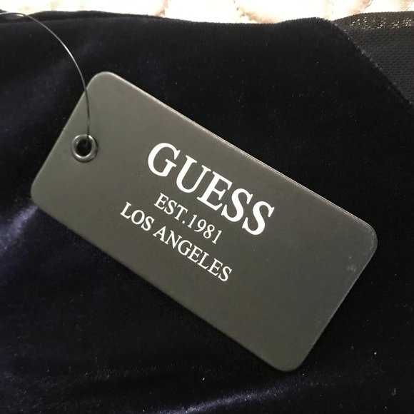 NWT Guess Velvet Dress - Picture 4 of 5